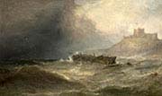 Brig Drifting Ashore off Bamborough